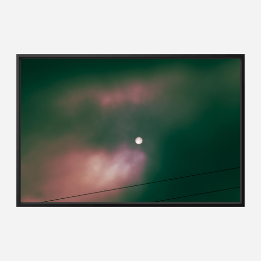 CANVAS PRINT: "COLOR ECLIPSE"