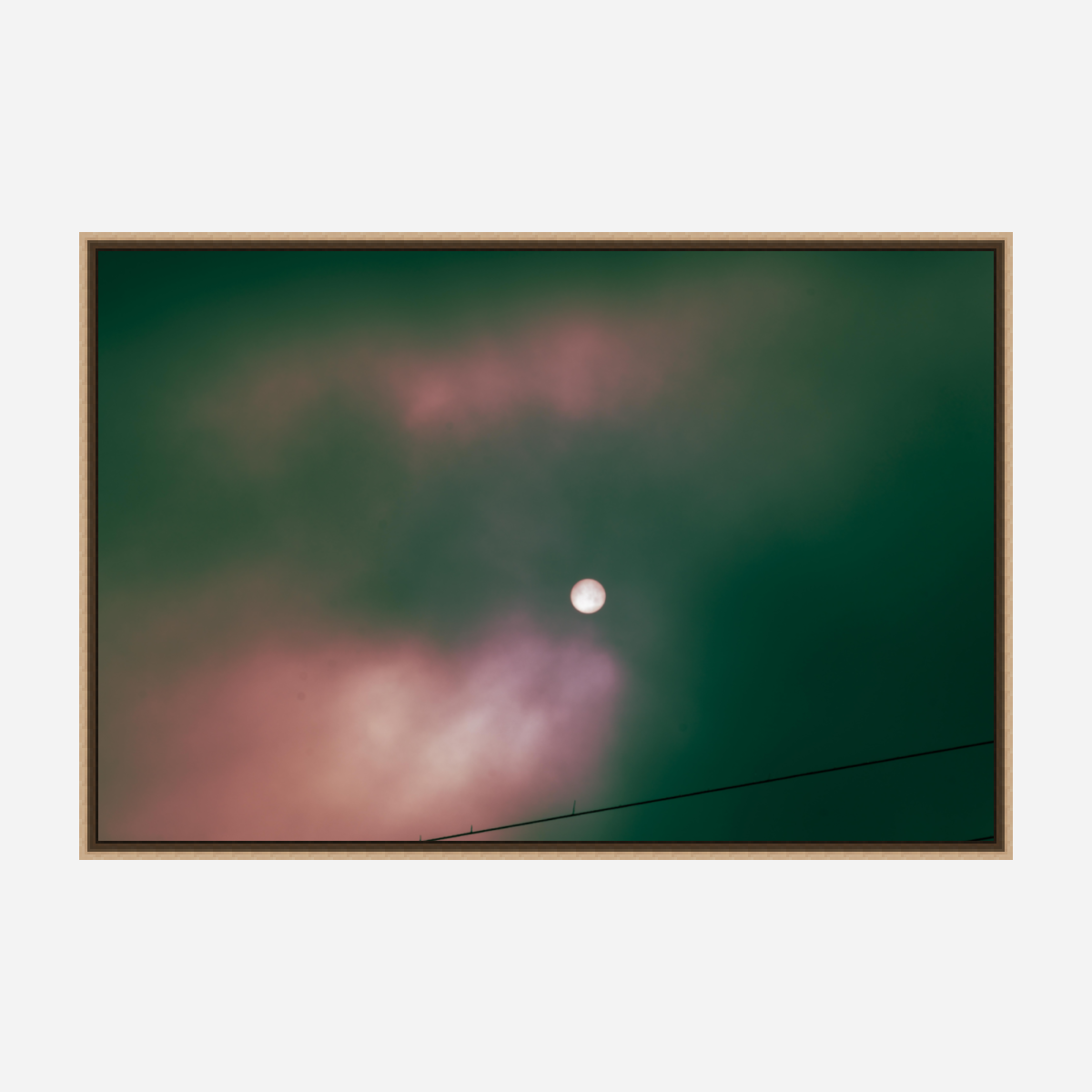 CANVAS PRINT: "COLOR ECLIPSE"