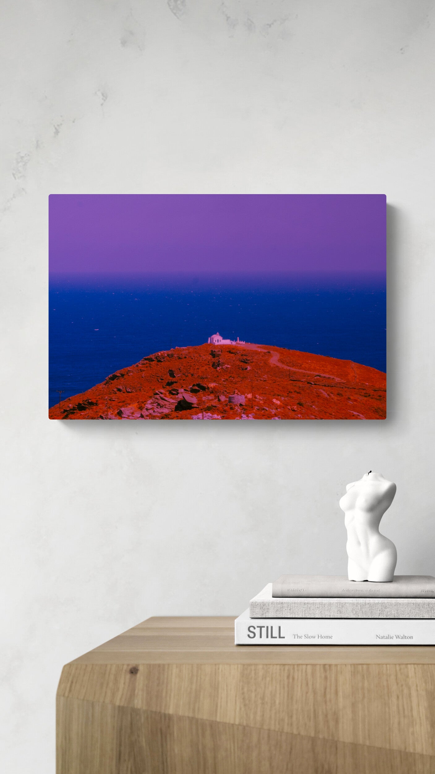 CANVAS PRINT: "THE CHURCH AT WORLD'S END"